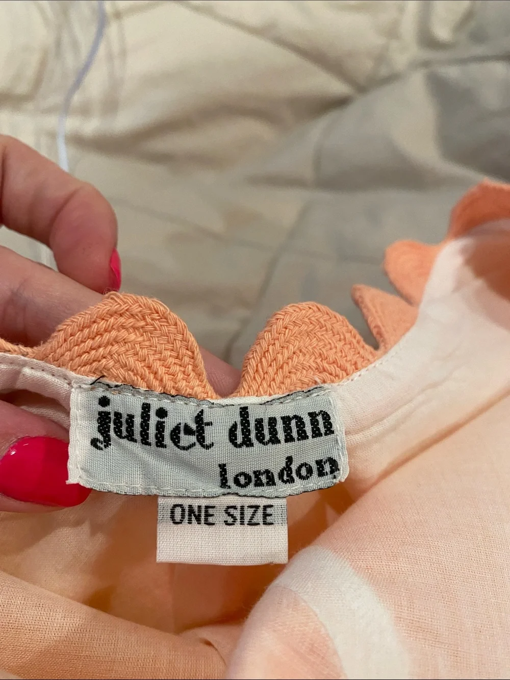 Juliet Dunn Embroidered Cotton Poplin Minidress. - Picture 4 of 8